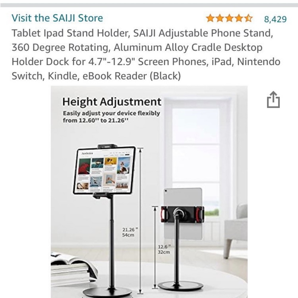 Tablet/iPhone stand! - Picture 2 of 4